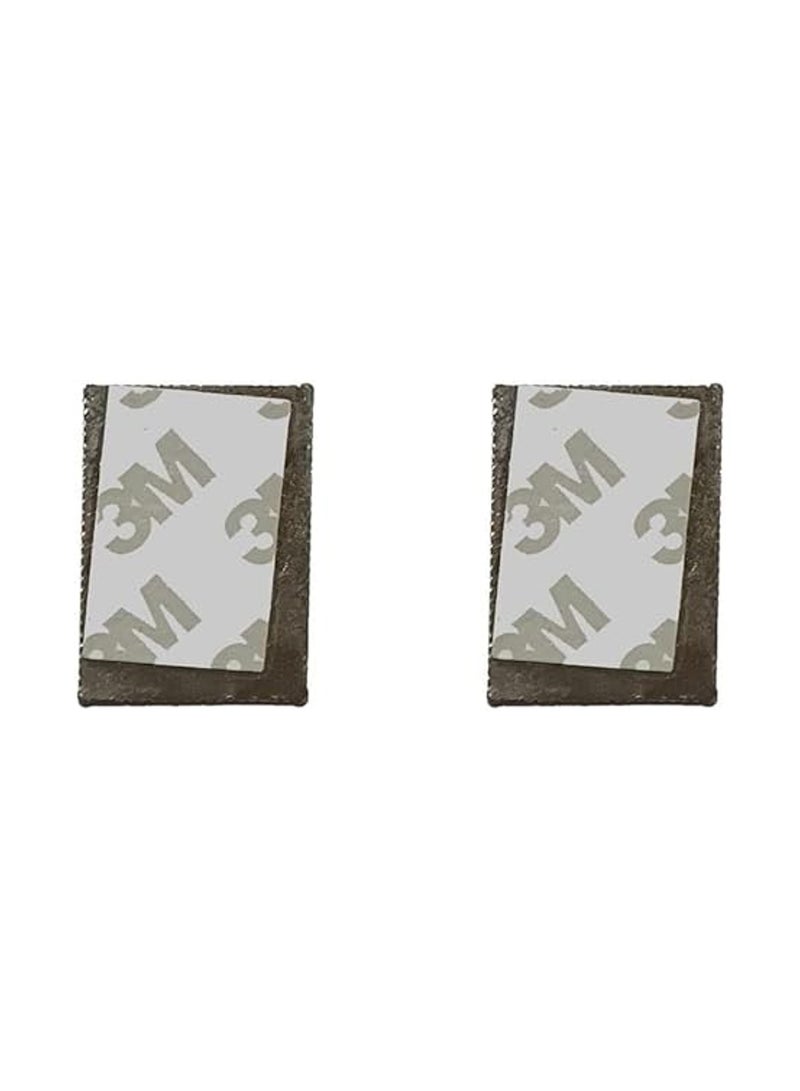 UAE Passport design 2D Sticker Metal Badge 2 Pcs - Image 3