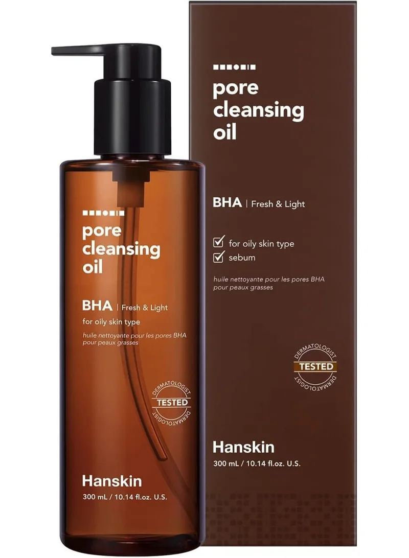 Hanskin Hanskin Pore Cleansing Oil Bha Fresh & Light 300 Ml