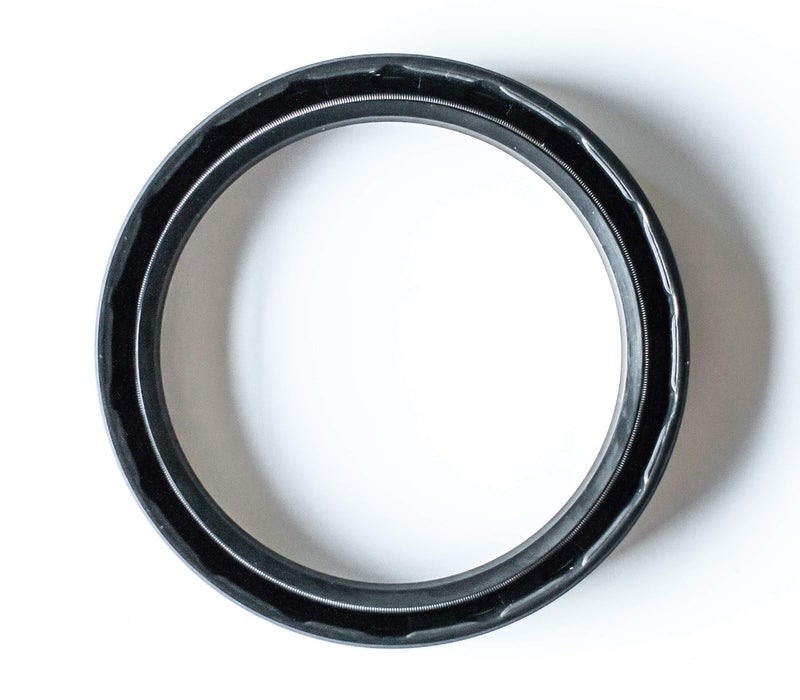 EAI Oil Seal 80mm x 100mm x 12mm (2PCS) TC Double Lip w/Spring. Metal Case w/Nitrile Rubber Coating - Image 2