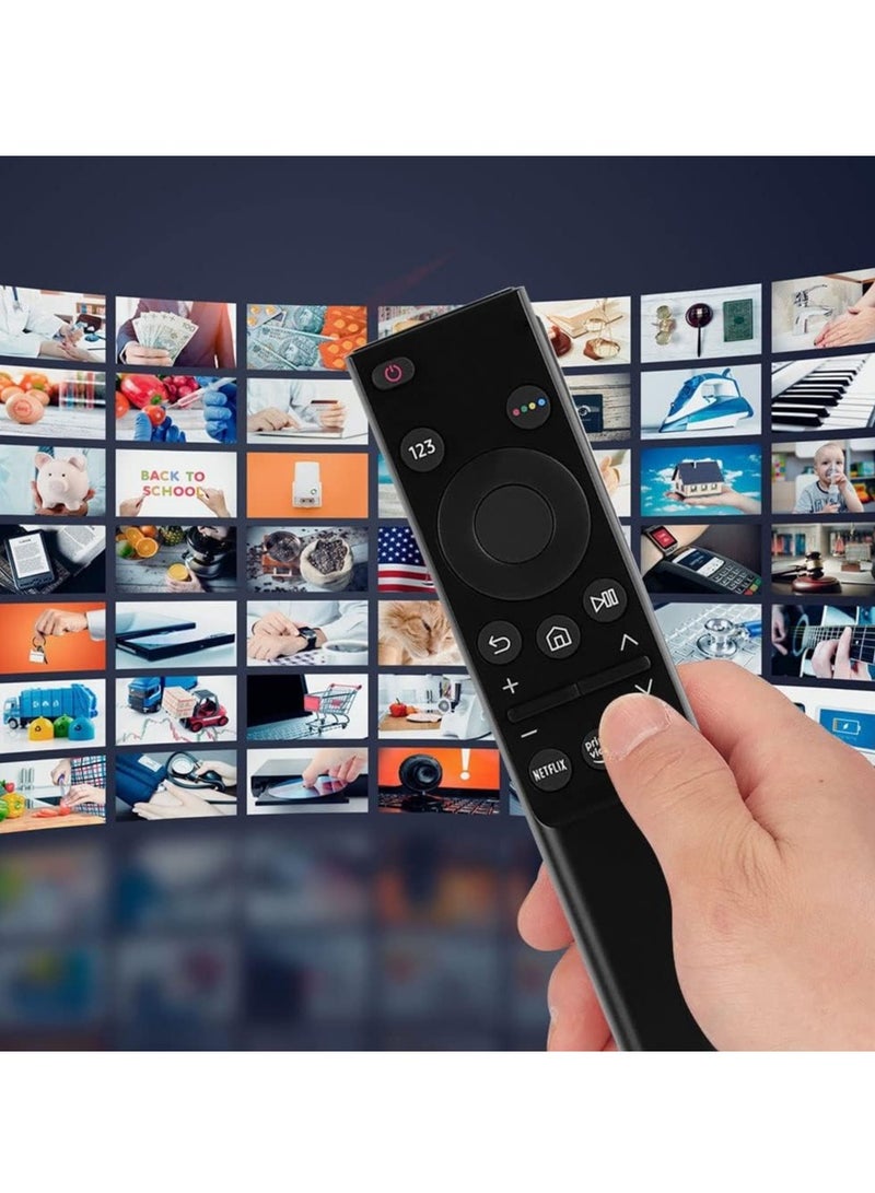TIGER BN59-01358B Smart TV Remote Control Compatible with Samsung TVs – Works with BN59-01358C, BN59-01358D, BN59-01350, BN59-01363 – Quick Access to Netflix & Rakuten TV – No Setup Needed, Long-Range Signal, User-Friendly Design - Image 3