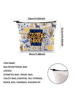 WCGXKO Sorority Gifts Sorority Cosmetic Bag (FOR ME 192)  - Image 2