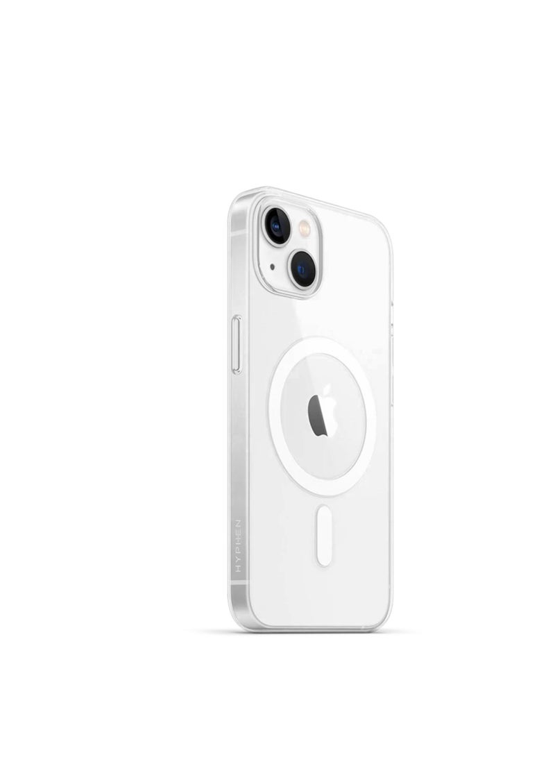 أكاليكس جراب مغناطيسي لهاتف iPhone 15 Plus، متوافق مع Magsafe، جراب شفاف أفضل حماية - Image 1