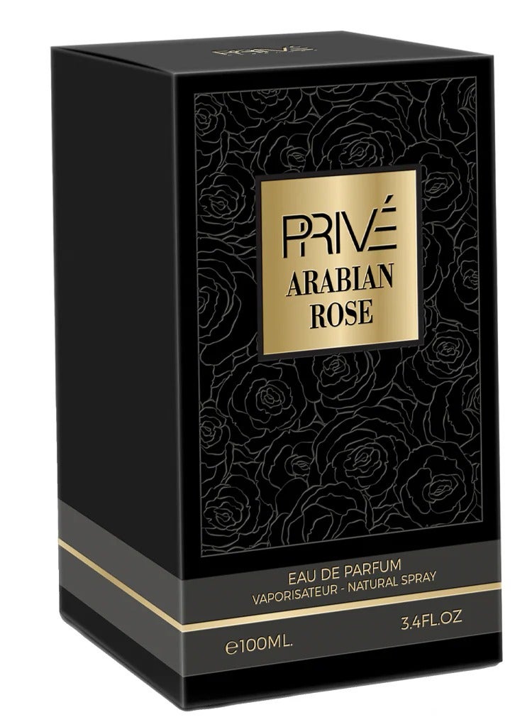 PRIVE Arabian Rose Eau De Parfum For Unisex - 100 ML  - Image 2