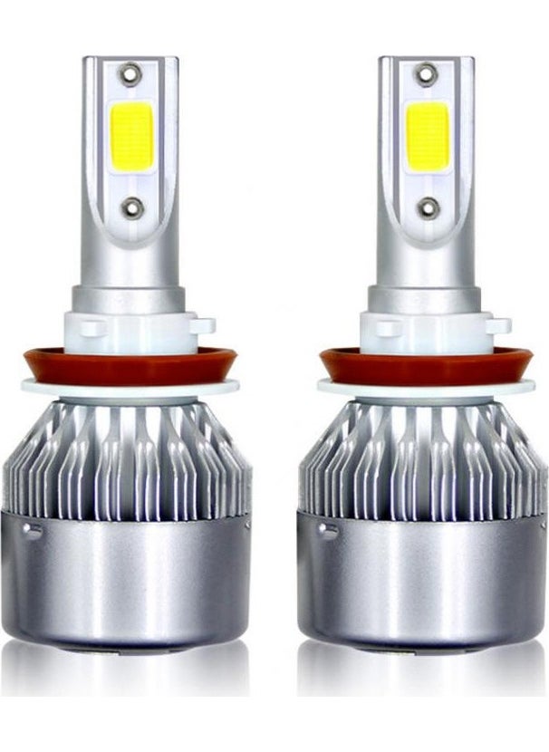 Femex - Super Nova H8 Lightning Effect Led Xenon Zenon 6000k White - Image 1