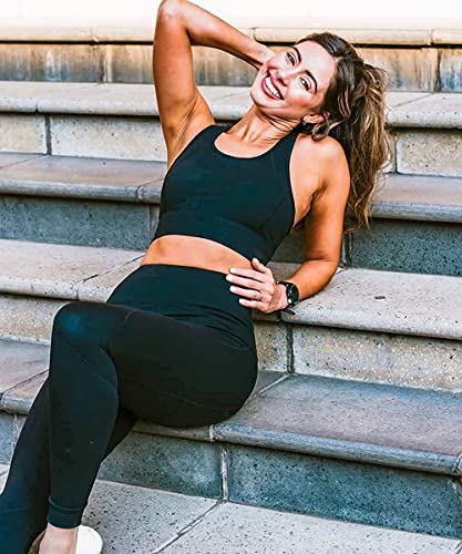 FULLSOFT Buttery Soft Leggings for Women - High Waisted Tummy Control No See Through Workout Yoga Cycling Tights Pants - Image 5