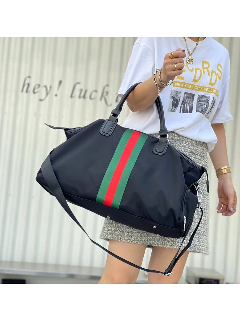 Y&D - Casual Style Large Capacity Travel Tote Black - Image 1