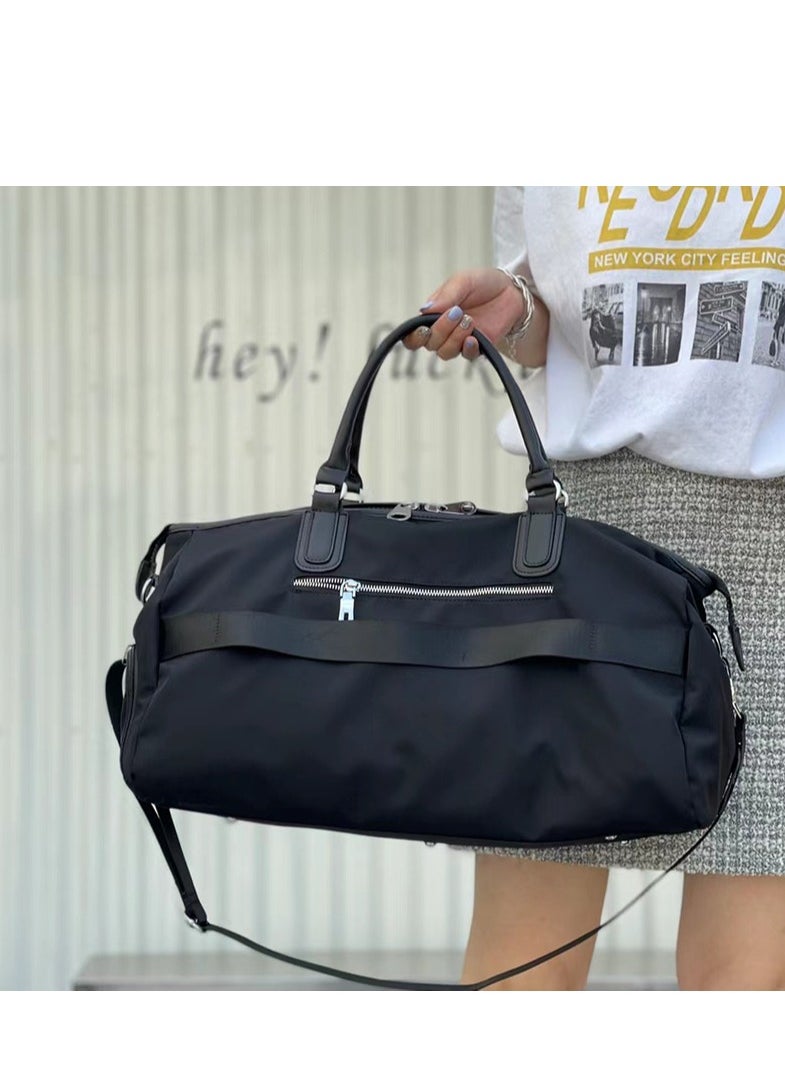 Y&D - Casual Style Large Capacity Travel Tote Black - Image 1