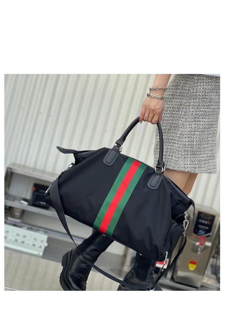 Y&D - Casual Style Large Capacity Travel Tote Black - Image 1