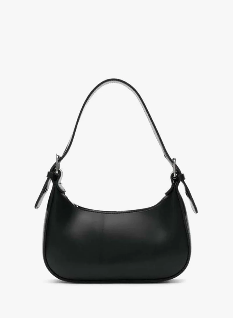 Shule Bags Muse Oval Baget Women's Black Bag.