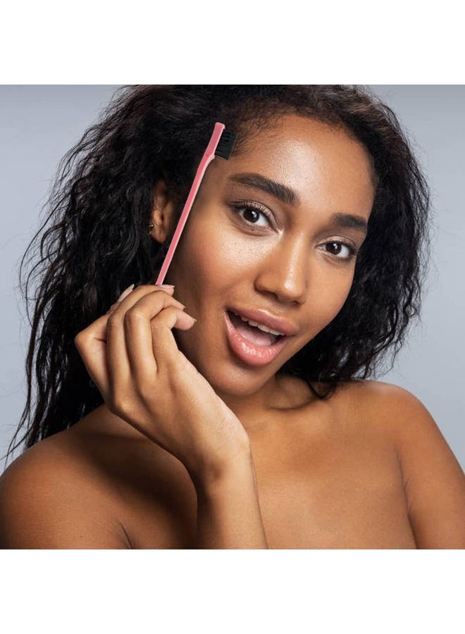 3 pcs Makeup Brush Double-sided Eyebrow Brush for Hairline Eyelashes Brow Styling Tool Hair Edge Eyelash Comb - Image 3