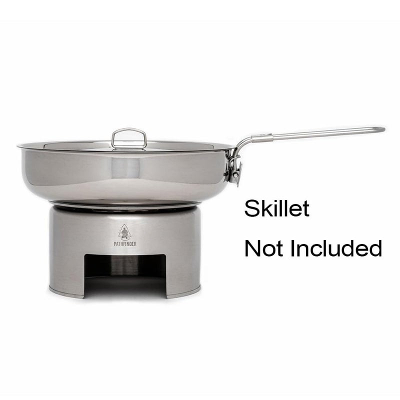 The Pathfinder School Stainless Steel Pot and Pan Stove - Image 4