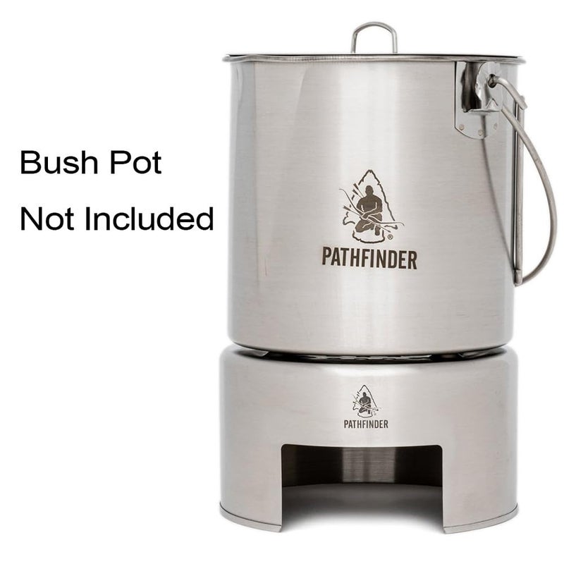 The Pathfinder School Stainless Steel Pot and Pan Stove - Image 3