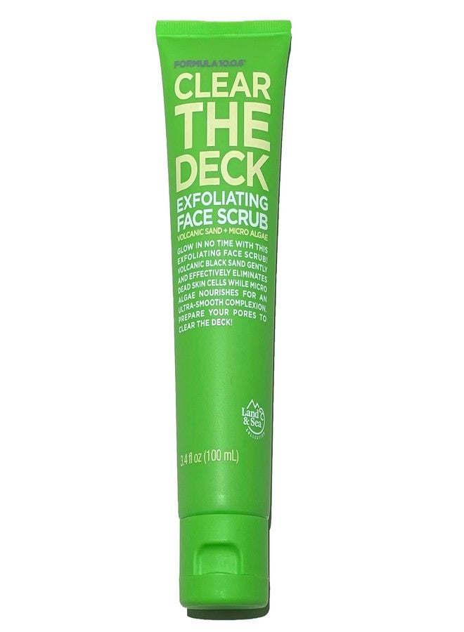 FORMULA 10.0.6 Clear The Deck Exfoliating Face Scrub 3.4 fl oz (100ml) - Image 1