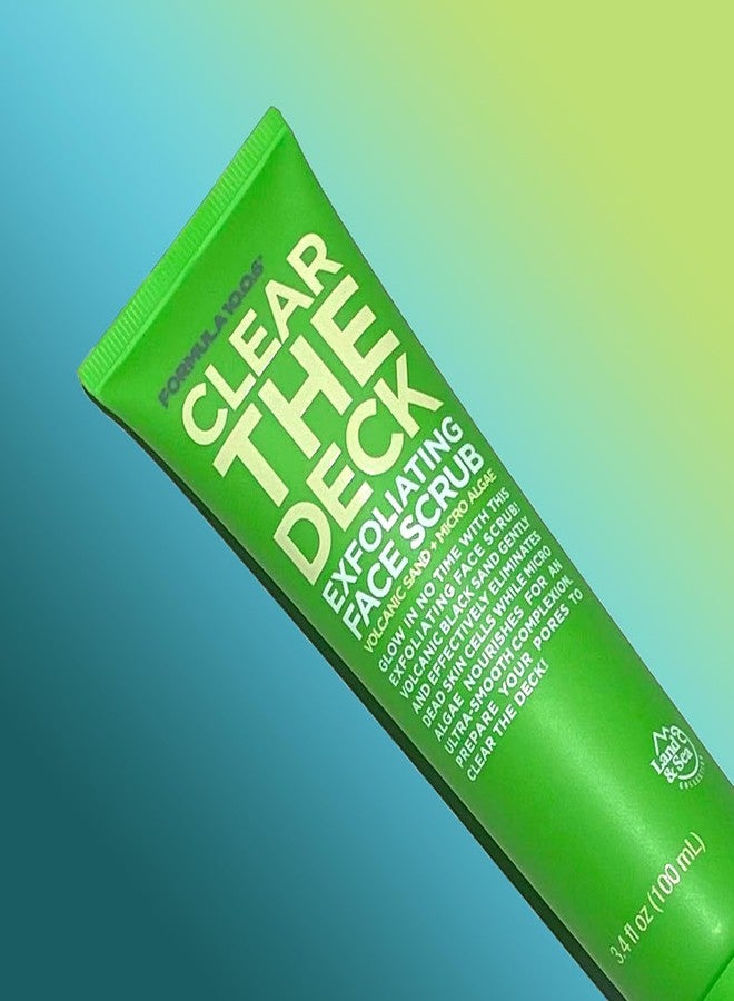 FORMULA 10.0.6 Clear The Deck Exfoliating Face Scrub 3.4 fl oz (100ml) - Image 4