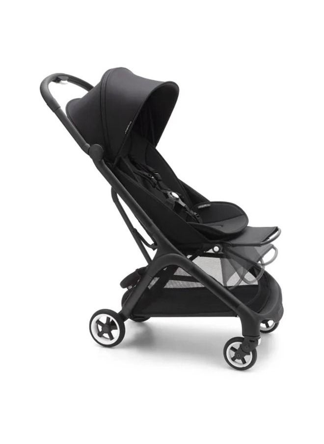 Bugaboo - Butterfly Ultra Compact Travel Pram, Small And Lightweight, One - Handed Foldable And Easy To Steer, Ergonomic City For Babies From 6 Months , With Lots of Storage Space, Midnight Black - Image 1