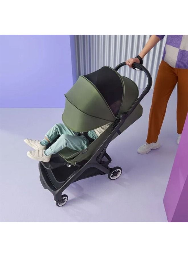 Bugaboo - Butterfly Ultra Compact Travel Pram, Small And Lightweight, One - Handed Foldable And Easy To Steer, Ergonomic City For Babies From 6 Months , With Lots of Storage Space, Midnight Black - Image 1