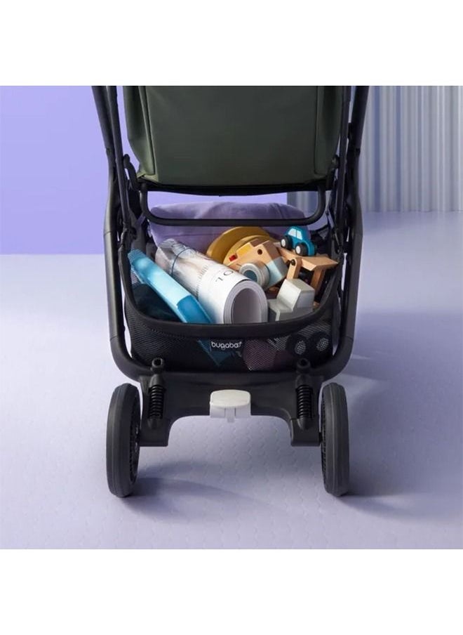 Bugaboo - Butterfly Ultra Compact Travel Pram, Small And Lightweight, One - Handed Foldable And Easy To Steer, Ergonomic City For Babies From 6 Months , With Lots of Storage Space, Midnight Black - Image 1