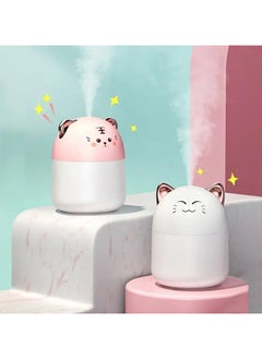 QSHOP 250ml Mini USB Tank Air Freshener Humidifier Aroma Diffuser Essential Oil Diffuser Aroma Essential Oil Diffuser with Assorted Colors LED Light for Car Office Home  - Image 2