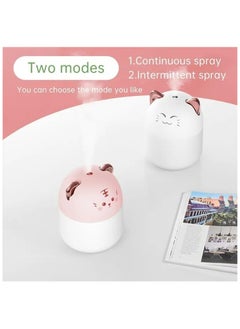 QSHOP 250ml Mini USB Tank Air Freshener Humidifier Aroma Diffuser Essential Oil Diffuser Aroma Essential Oil Diffuser with Assorted Colors LED Light for Car Office Home  - Image 5