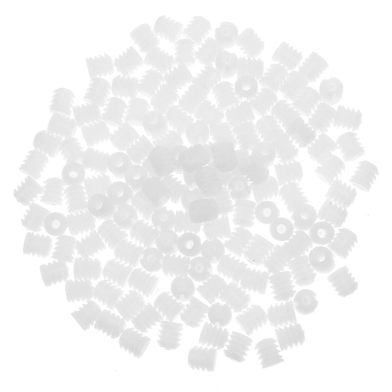 VOSAREA 500pcs Cabinet Hinge Dowel Nuts with Threaded Self-Tapping Screw Connectors Furniture Insert Hardware for Cabinet Door Repair and Furniture Connecting Fittings - Image 1