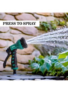 sulfar Power Action SG01 High Pressure Garden Hose Nozzle Water Spray Gun for Watering Plants, Car Wash, Flushing and Cleaning (Black & Green)  - Image 3