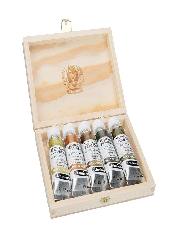 شمينك مجموعة التحبيب الفائق Schmincke Horadam Aquarell 5x15ml (الصحراء) - Image 2