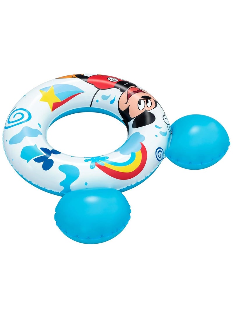 Toy Box BESTWAY Mickey Mouse Inflatable Swim Ring 74 x 76 cm White - Image 3