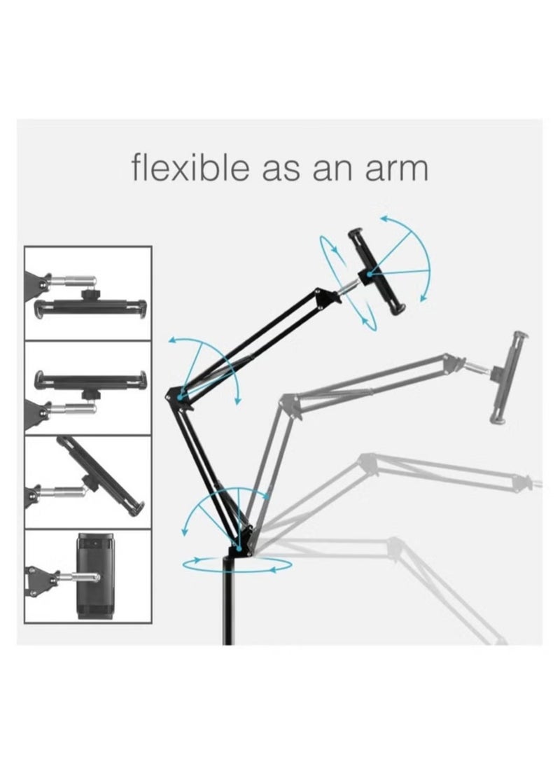 ELTRAZONE Universal Floor Adjustable Tablet Stand Holder – 360-Degree Rotation for Phones & Tablets  - Image 3