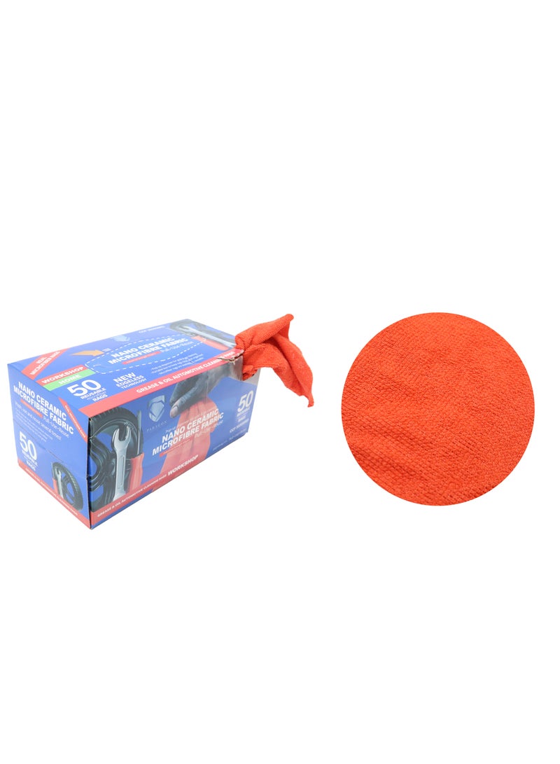 Microfiber Fabric 87% Polyester +13% Nylon 30X30Cmx180Gsm,50Pcs/Box