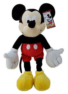 Jay Franco Disney Mickey Mouse Classic Plush Pillow Buddy Super Soft Polyester Microfiber  - Image 1