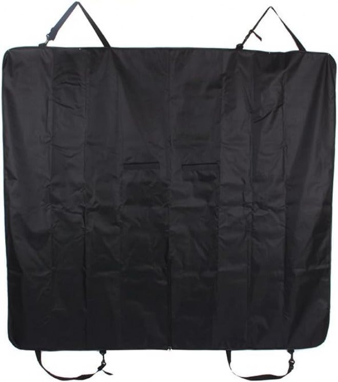 Pet Car Seat Cover, Universal Back Seat Hammock for Dogs and Cats, Foldable Dog Car Mat with Adjustable Straps, Easy - Clean Protector Blanket for Travel - Image 4