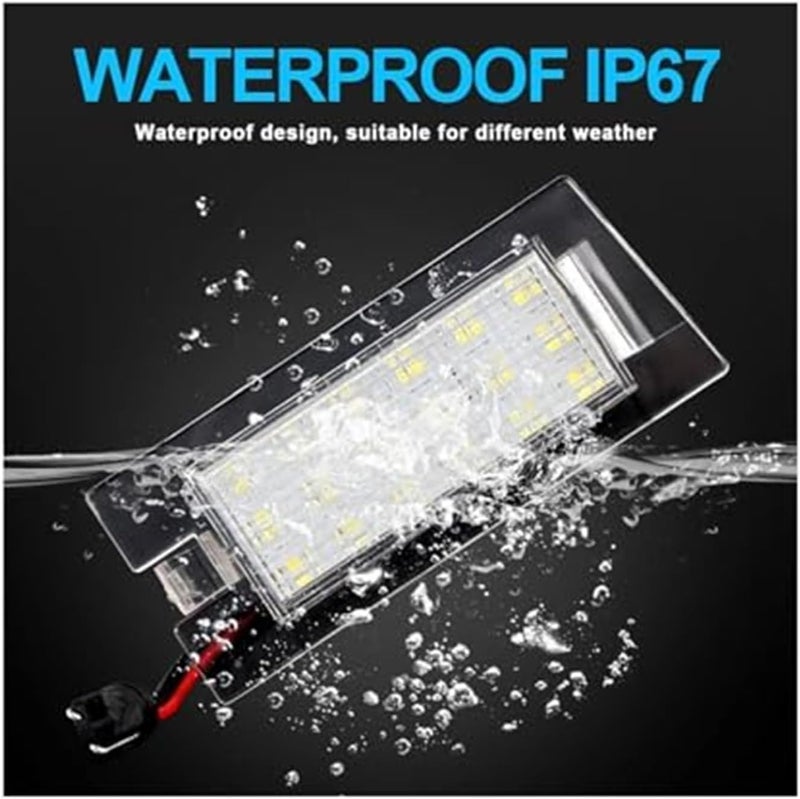 Wivplex 2Pcs Canbus License Plate Light for Jeep Cherokee - Image 3