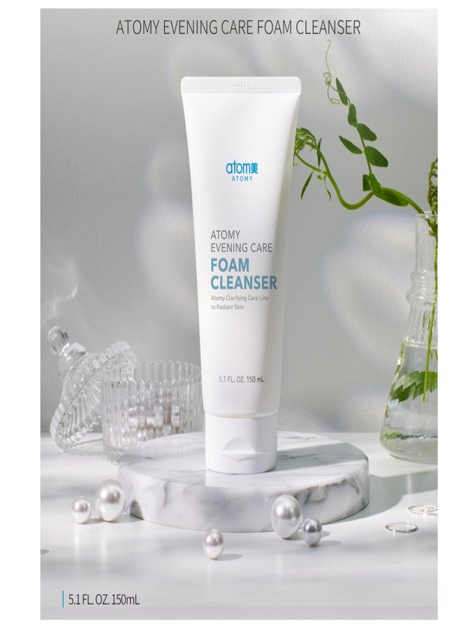 GASHINA STORY غسول رغوي للعناية المسائية من غاشينا ستوري A.T.O.M.Y - 150 جرام × 2 عبوة مجموعة، روتين العناية بالبشرة الكورية - Image 2