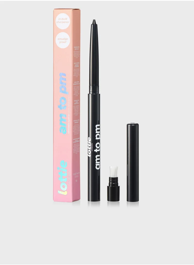 Lottie Am To Pm Kohl Eyeliner Pencil - Black