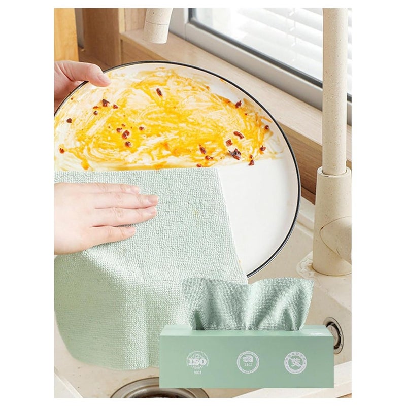 40-Piece Microfiber Cleaning Cloth Set - Image 2