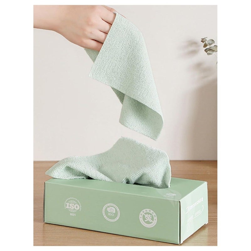 40-Piece Microfiber Cleaning Cloth Set - Image 1