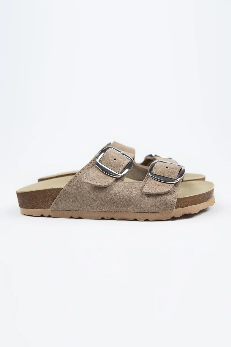 Manijero Manijero Irene Women's Mink - Silver Buckle Double Buckle
