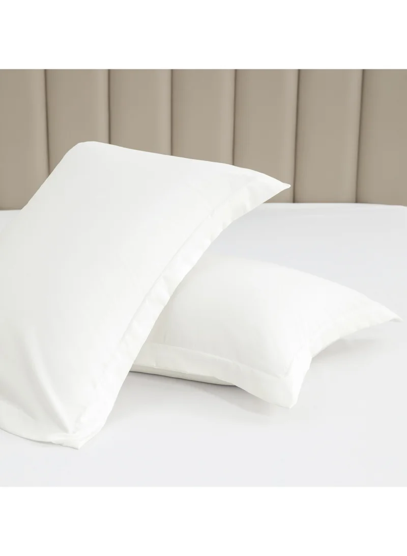 دوناتيلا Standard Pillowcase Set of 2, Size 50x75 cm, Ultra Soft Brushed Microfiber, Envelope Closure, Durable, Wrinkle & Fade Resistant Pillow Covers