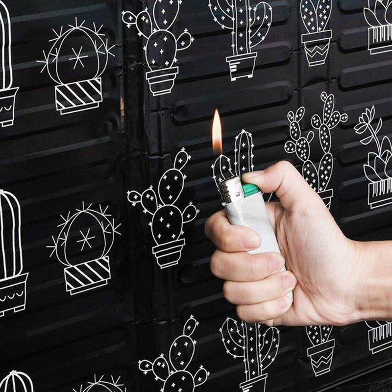 windforgecraft Anti Splatter Shield Guard, Non-Stick 3 Sided Splatter Guard for Stove Top and Frying Pan, Foil Gas Stove Shield Oil Kitchen Tool, for Kitchen Wall Oil - Image 4