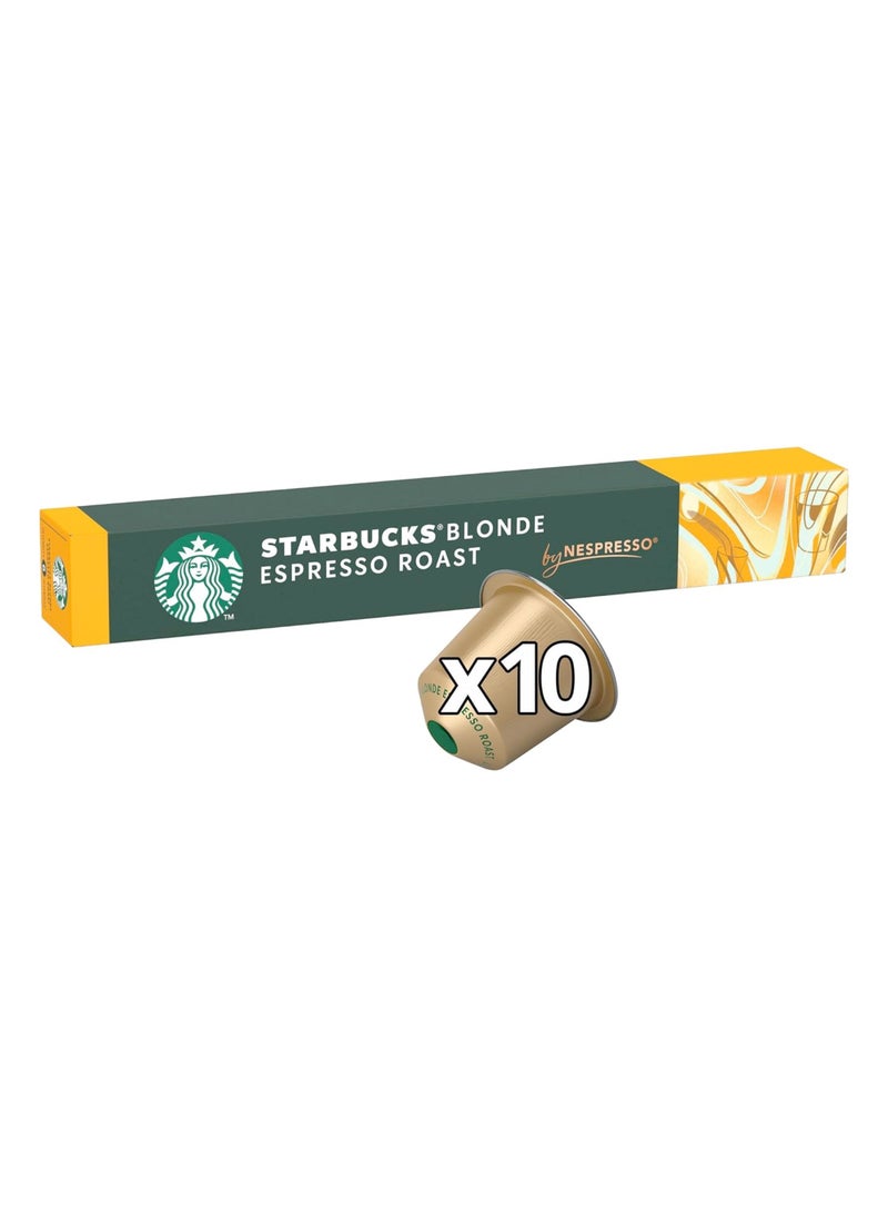 Starbucks - Starbucks Blonde Espresso Roast by Nespresso Capsules - Image 1
