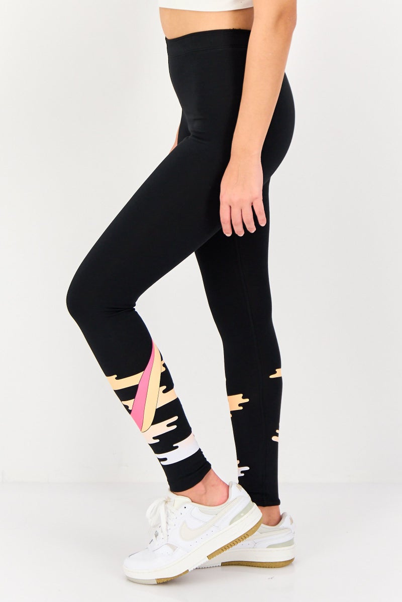Nike Women Sportswear Fit Training Leggings, Black - Image 2