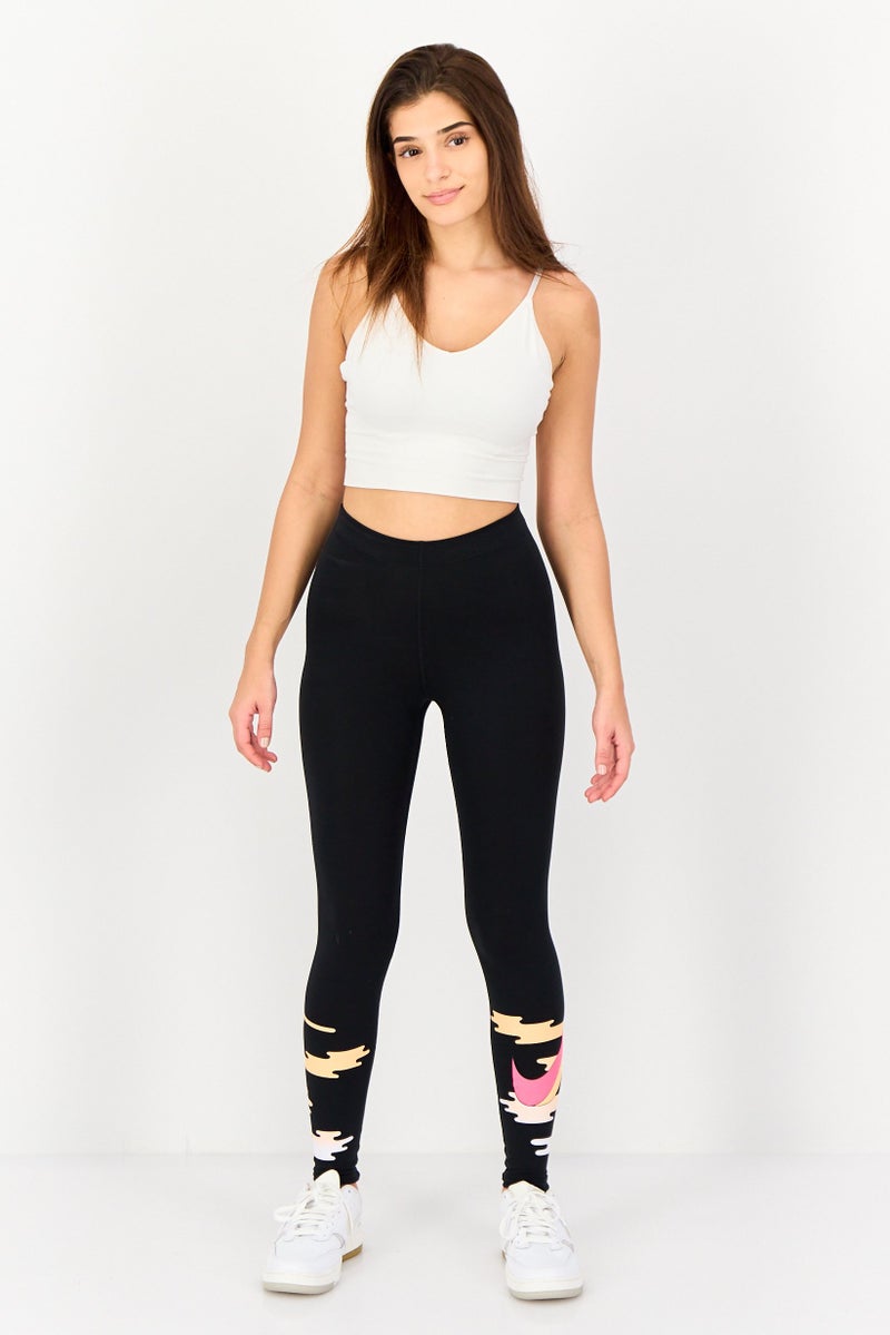 Nike Women Sportswear Fit Training Leggings, Black - Image 2