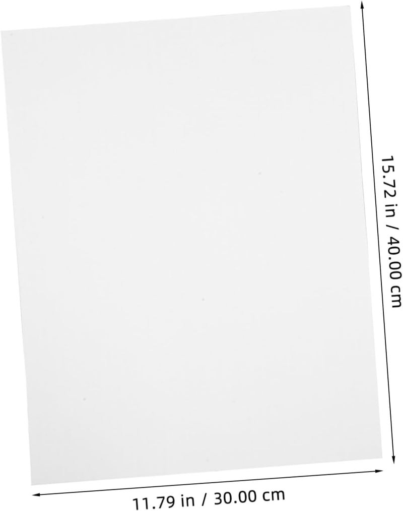 Neat shape Veemoon 10pcs Blank Foam Poster Board Large Foam Thick DIY Craft Boards for Painting Assorted natural tone picks - Image 2