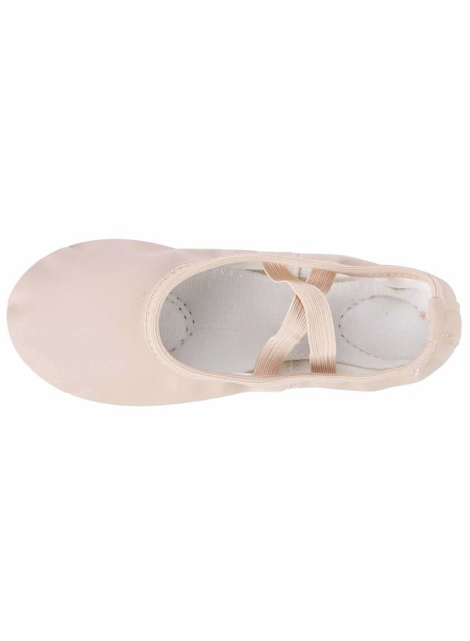 Dynadans Soft Leather Ballet Shoes/Ballet Slippers/Dance Shoes (Toddler/Little/Big Kid/Women) …, Nude, 6.5 Big Kid - Image 4