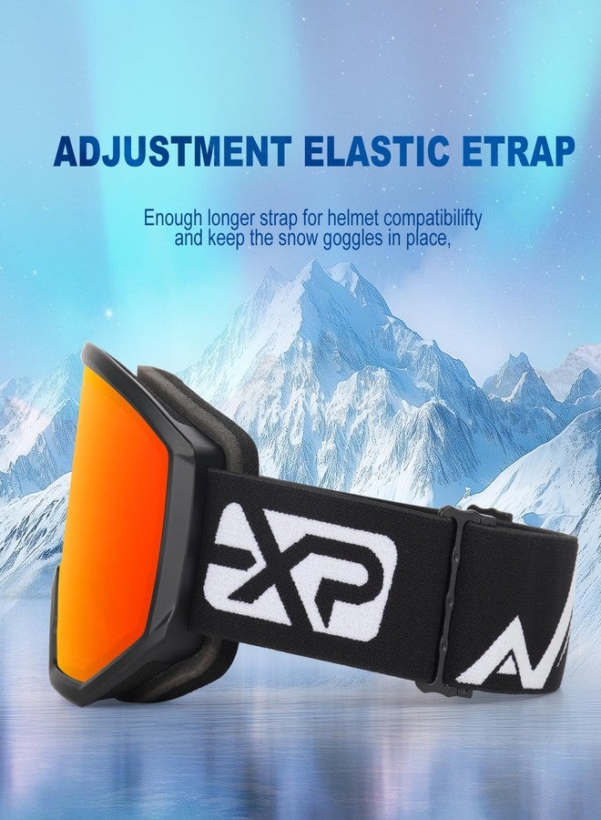 EXP VISION Ski/Snowboard Goggles, Anti-Fog Snow Goggles for Men & Women - Perfect for Skiing, Snowboarding & Winter Sports - Image 5