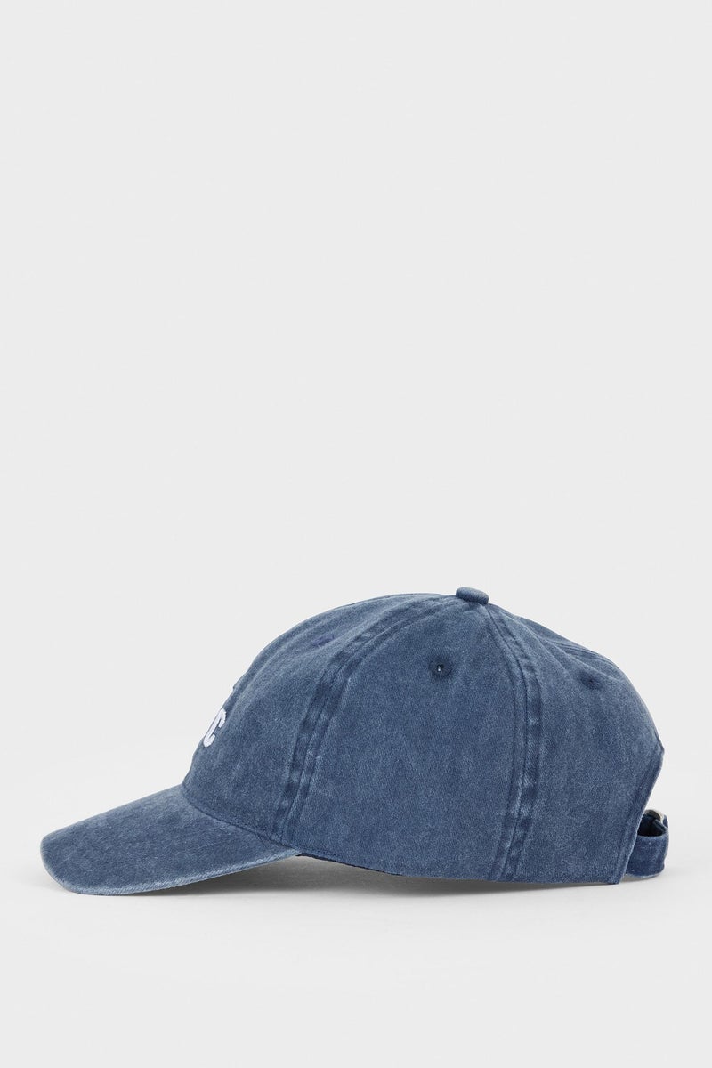 DeFacto Blue Boy Boy Embroidered Denim Cap Casual - Image 5