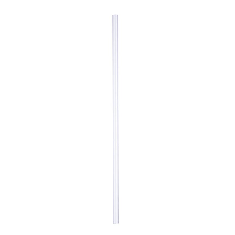 Comfy Package [500 Pack] Disposable Plastic Drinking Straws - 7.75" High - Clear - Image 2