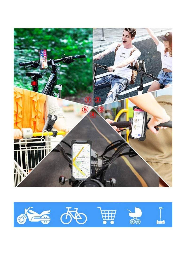 Earldom - Universal Bike Phone Holder – Secure, Adjustable Mount for Phones, Perfect for Bicycles and MotorcyclesCycle Mount - Image 1
