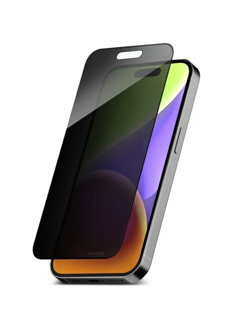 Privacy screen protector compatible with iPhone 16 Pro