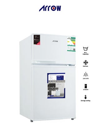 80L Top Freezer Refrigerator, 2.8 Cu. Ft. Capacity with Mechanical Temperature Control, Manual Defrost, Adjustable Shelf, Inner Light, Lock & Key, and Egg Tray | Model No: RO-119RDK - pzsku/Z0F5BF5FB6DC988A7C21CZ/45/_/1730814650/a6d268ea-daf1-4d65-95fe-89baa93383a4